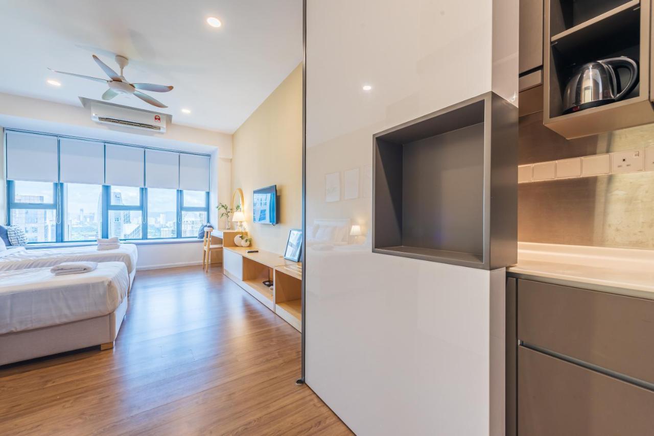 קואלה לומפור Klcc Towerviewsty5Pax At Ceylonzsuites מראה חיצוני תמונה