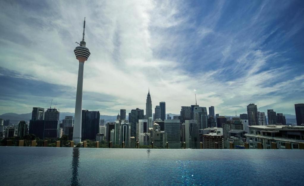 קואלה לומפור Klcc Towerviewsty5Pax At Ceylonzsuites מראה חיצוני תמונה